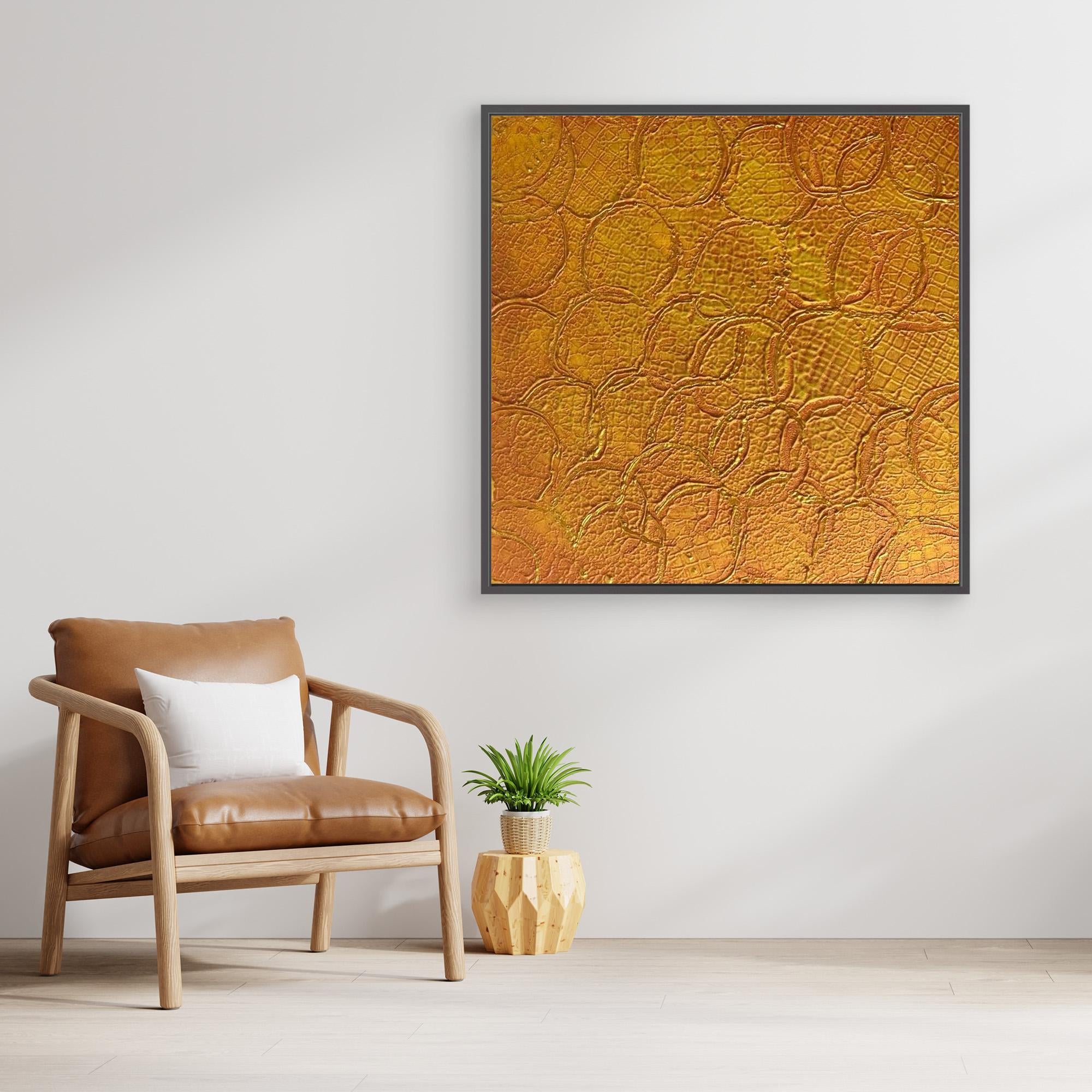 'The Golden Weaver' (Canvas)